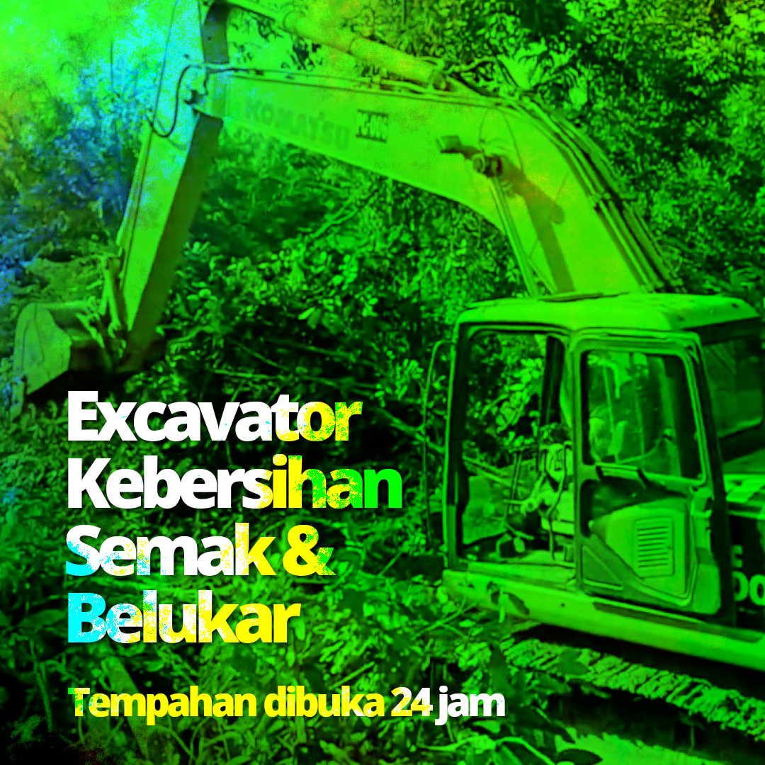 excavator-pembersihan