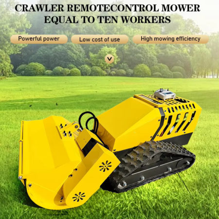 Remote Control Crawler Garden Mower
