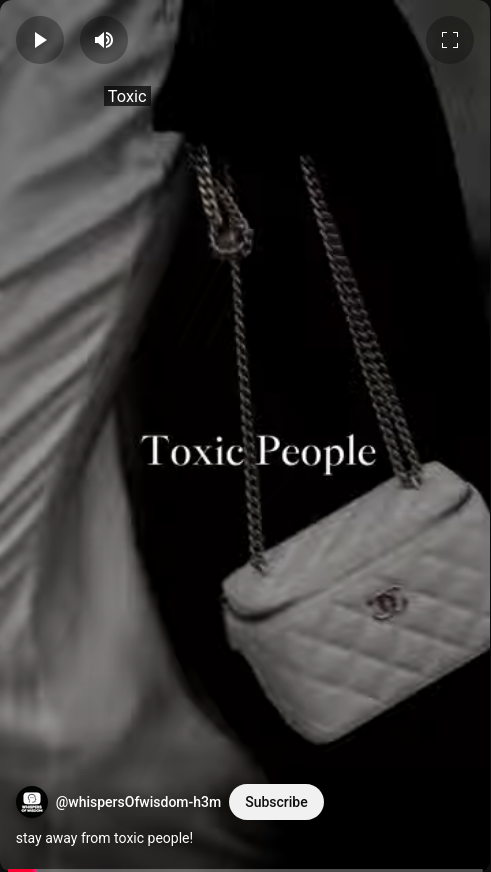 Toxic People
