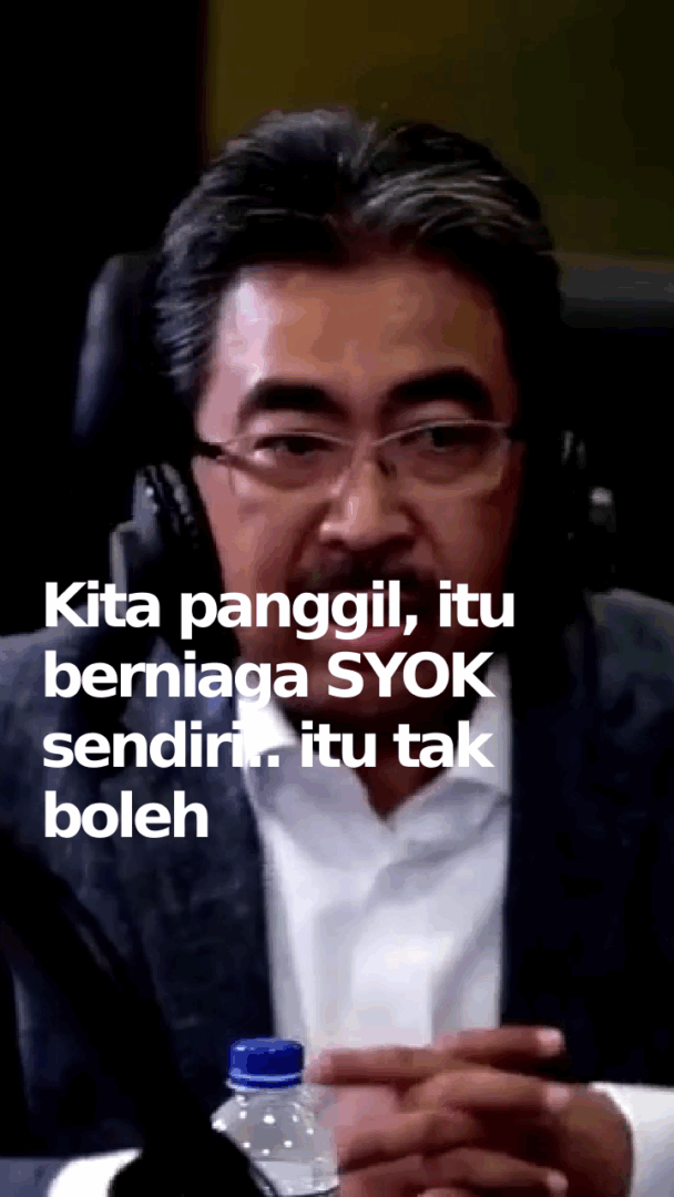Berniaga syok SENDIRI