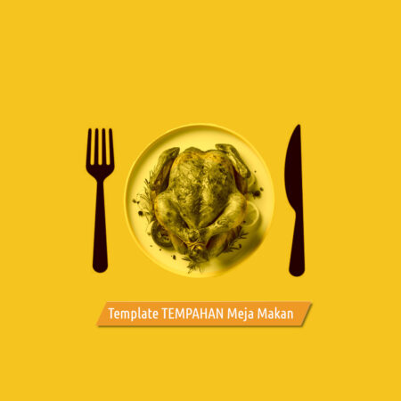Template Iklan Warung, Kedai Makan, Restoren dan Katering