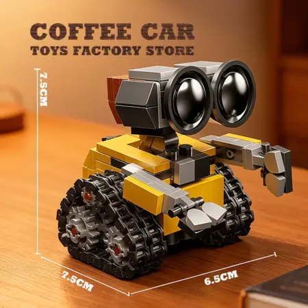 Space Mini Robot MOC Building Bricks Toys Free Shipping Max 10 Pcs 2