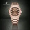 S49de464eaf5a43238fa97bd3d442671aw-pagani PAGANI DESIGN luxury Rose Gold Mechanical Watch Stainless Steel 1