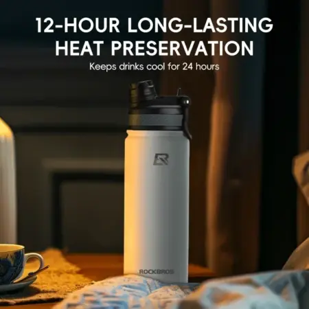 ROCKBROS Thermal Water Bottle Sports Water Bottle Stainless Steel Cold And Hot Free Shipping