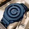 POEDAGAR Top Creative Men Wristwatch Fashion Waterproof Stainless Steel Reloj Hombre 9
