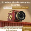 Sda1047baab7e4a2f8ed138a07c6a6b66w Vintage Digital Camera 64MP 2.7K Retro Point and Shoot Camera with Autofocus 2.0 inch 16X Zoom HD Video Camera with Manual Crank 5