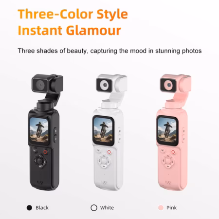Ourlife 4K Pocket Action Camera 330° Auto-rotate